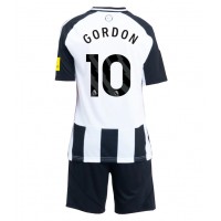 Newcastle United Anthony Gordon #10 Hjemme Trøje Børn 2024-25 Kortærmet (+ Korte bukser)